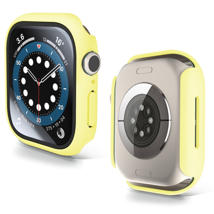 For Apple Watch Series 10 / 11 46mm PC Integrated Tempered Film Watch Case