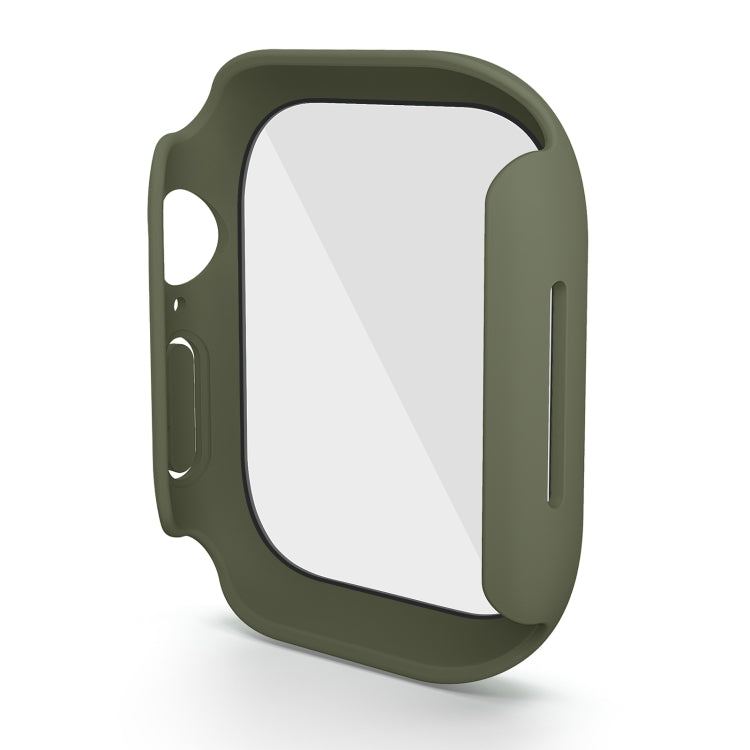 For Apple Watch Series 10 / 11 46mm PC Integrated Tempered Film Watch Case
