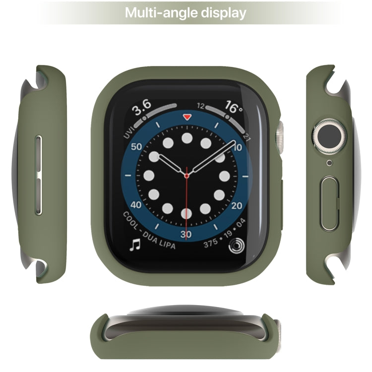 For Apple Watch Series 10 / 11 46mm PC Integrated Tempered Film Watch Case