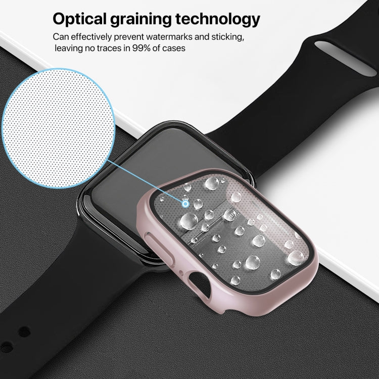 For Apple Watch Series 10 / 11 46mm PC Integrated Tempered Film Watch Case