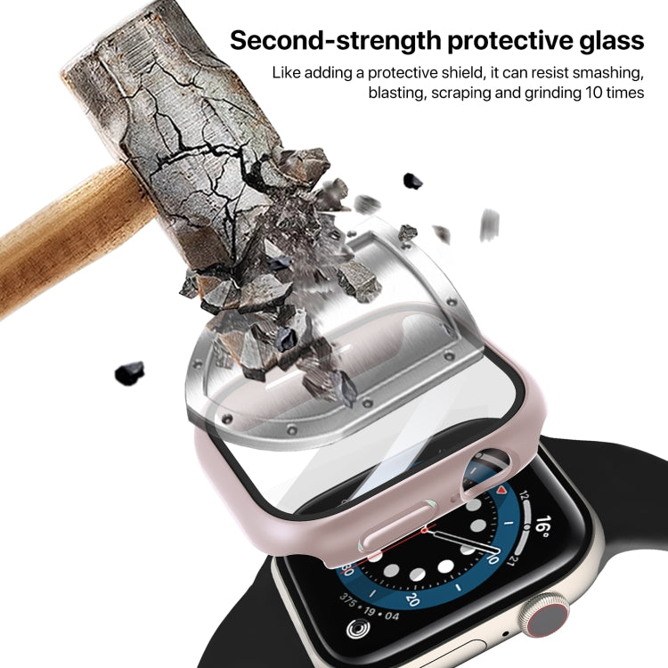 For Apple Watch Series 10 / 11 46mm PC Integrated Tempered Film Watch Case