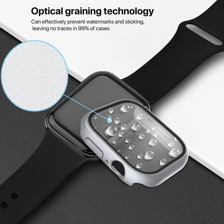 For Apple Watch Series 10 / 11 46mm PC Integrated Tempered Film Watch Case