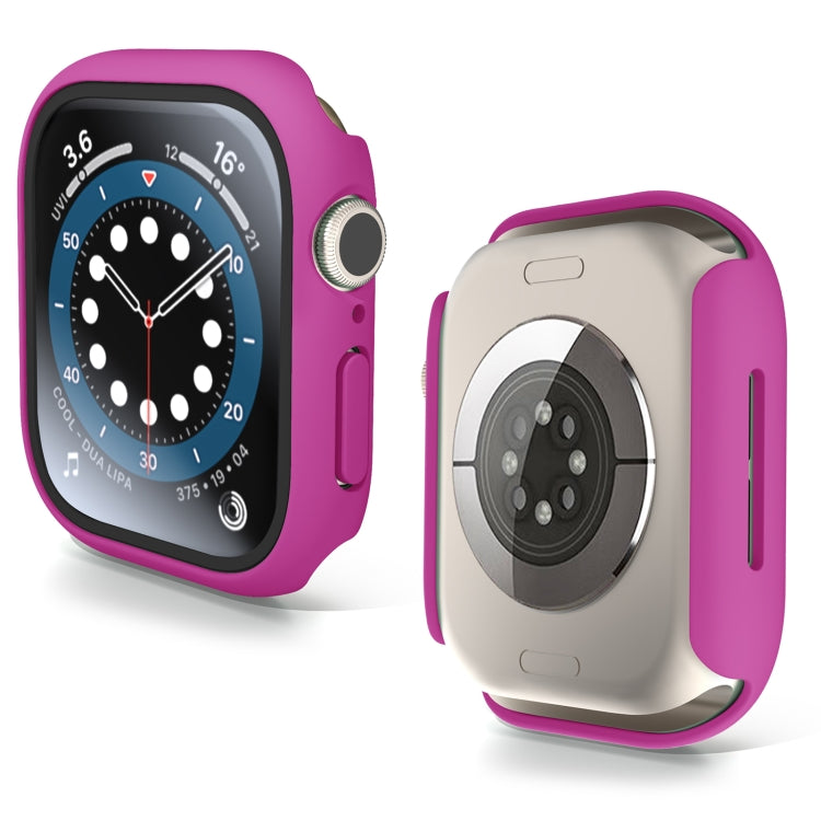 For Apple Watch Series 10 / 11 46mm PC Integrated Tempered Film Watch Case