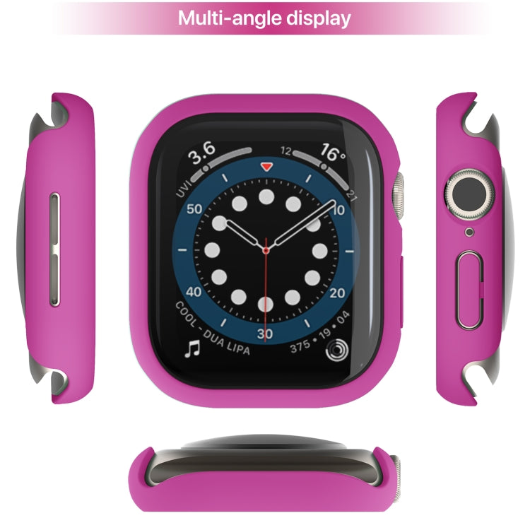 For Apple Watch Series 10 / 11 46mm PC Integrated Tempered Film Watch Case