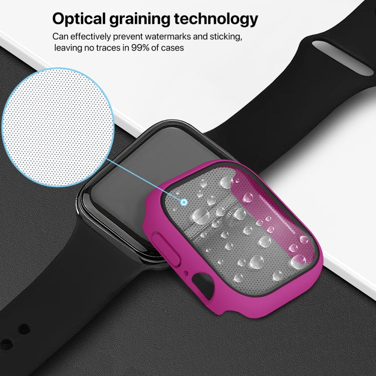 For Apple Watch Series 10 / 11 46mm PC Integrated Tempered Film Watch Case