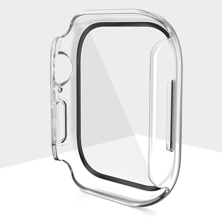 For Apple Watch Series 10 / 11 46mm PC Integrated Tempered Film Watch Case