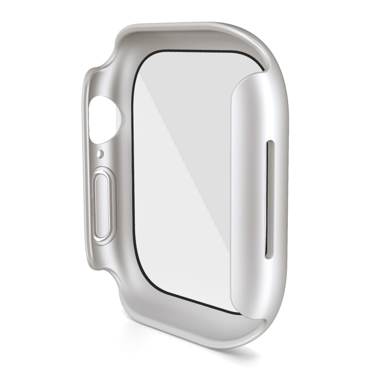 For Apple Watch Series 10 / 11 46mm PC Integrated Tempered Film Watch Case