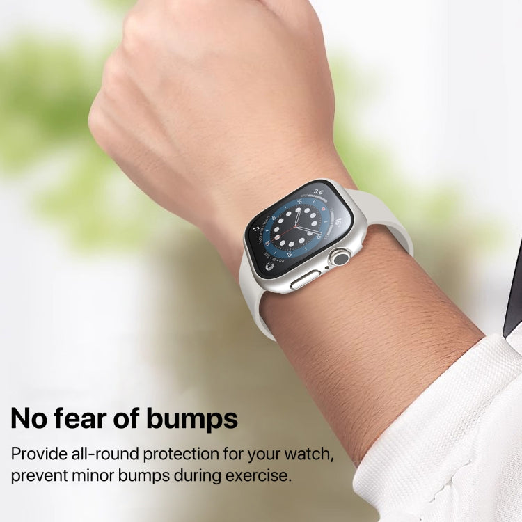 For Apple Watch Series 10 / 11 46mm PC Integrated Tempered Film Watch Case