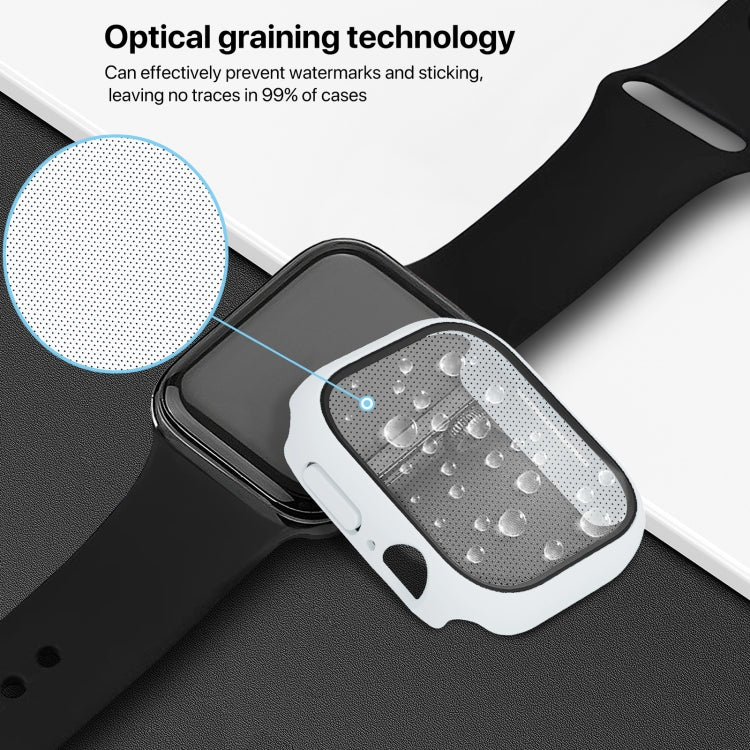 For Apple Watch Series 10 / 11 42mm PC Integrated Tempered Film Watch Case