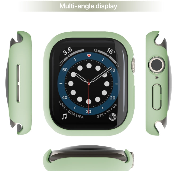 For Apple Watch Series 10 / 11 42mm PC Integrated Tempered Film Watch Case