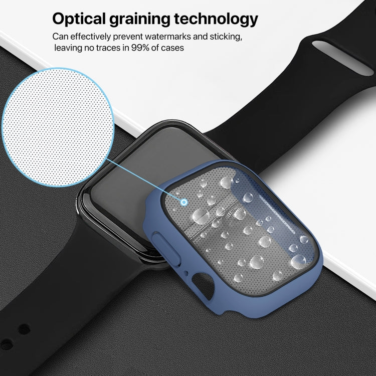 For Apple Watch Series 10 / 11 42mm PC Integrated Tempered Film Watch Case