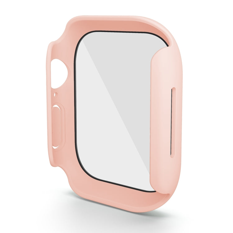 For Apple Watch Series 10 / 11 42mm PC Integrated Tempered Film Watch Case