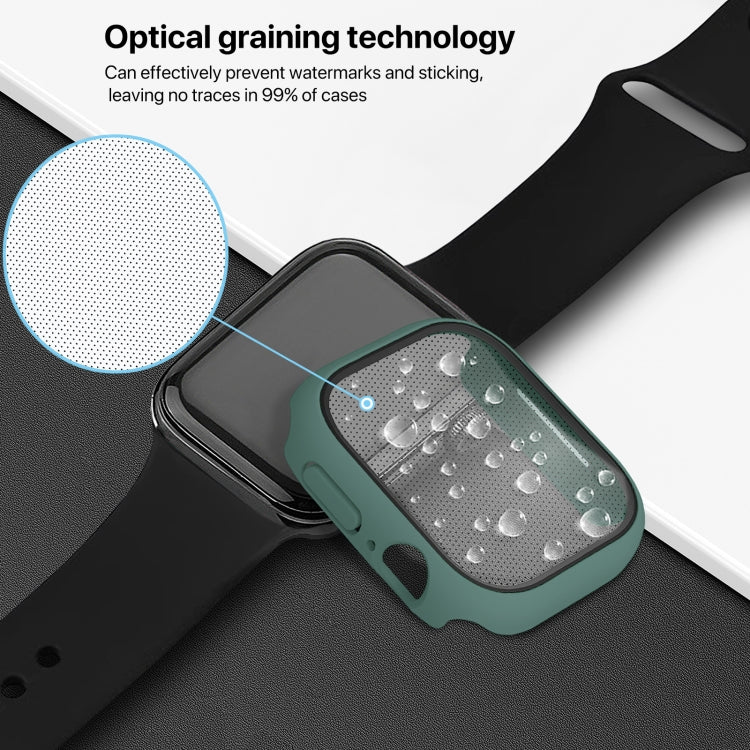 For Apple Watch Series 10 / 11 42mm PC Integrated Tempered Film Watch Case