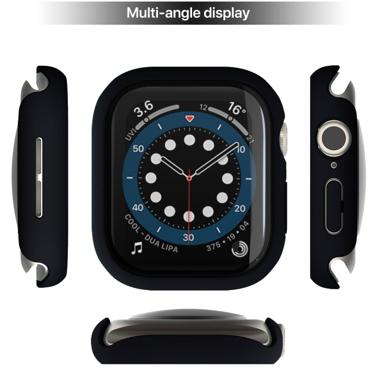 For Apple Watch Series 10 / 11 42mm PC Integrated Tempered Film Watch Case
