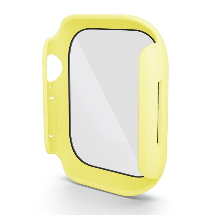For Apple Watch Series 10 / 11 42mm PC Integrated Tempered Film Watch Case