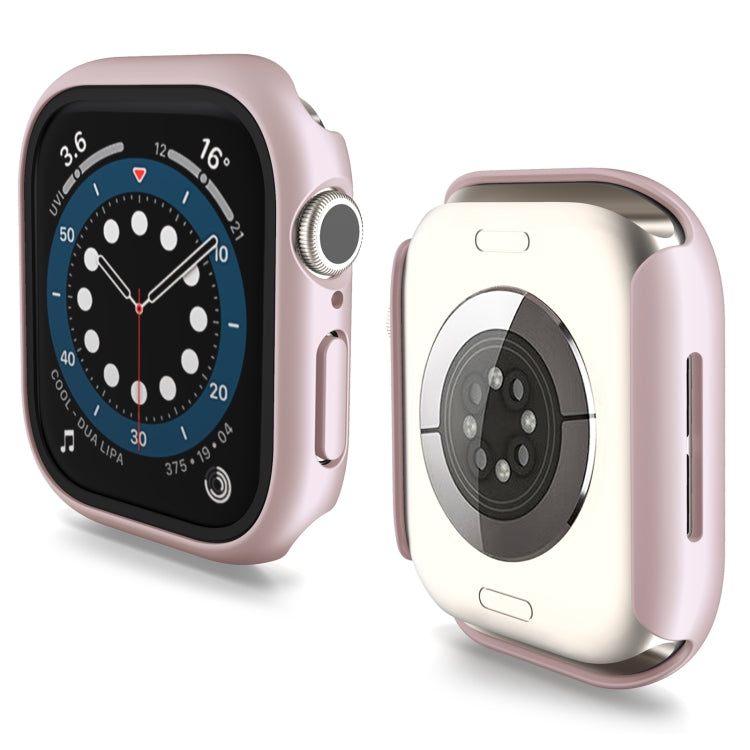 For Apple Watch Series 10 / 11 42mm PC Integrated Tempered Film Watch Case