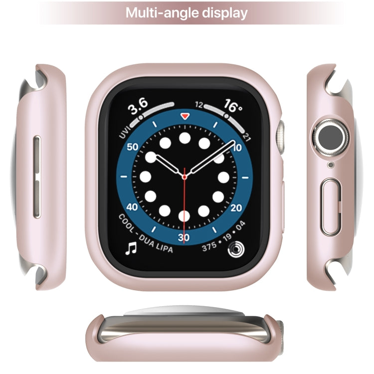 For Apple Watch Series 10 / 11 42mm PC Integrated Tempered Film Watch Case