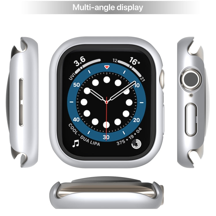 For Apple Watch Series 10 / 11 42mm PC Integrated Tempered Film Watch Case
