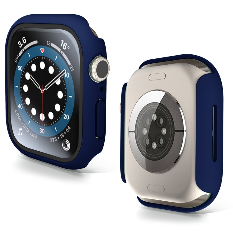 For Apple Watch Series 10 / 11 42mm PC Integrated Tempered Film Watch Case