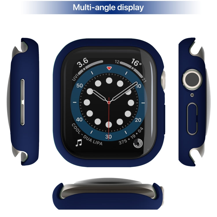 For Apple Watch Series 10 / 11 42mm PC Integrated Tempered Film Watch Case