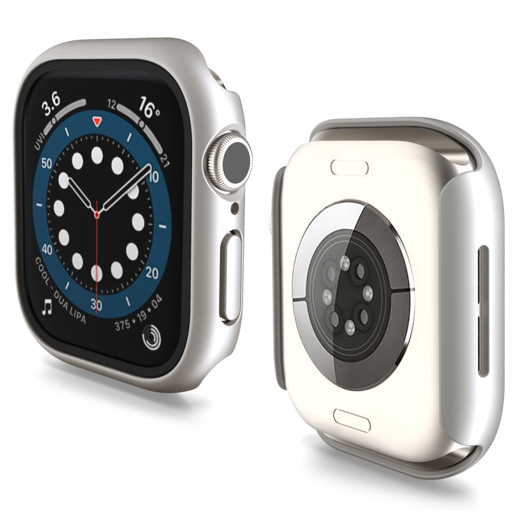 For Apple Watch Series 10 / 11 42mm PC Integrated Tempered Film Watch Case
