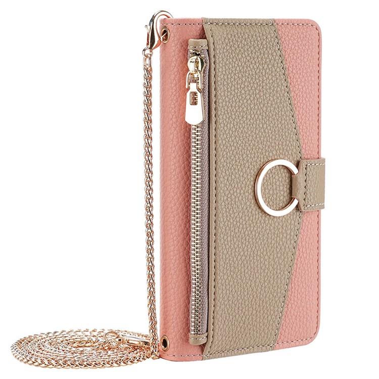 For Samsung Galaxy A17 5G Crossbody Litchi Texture Leather Phone Case