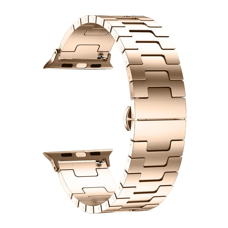 For Apple Watch 42mm / 41mm / 40mm / 38mm Side Release Stainless Steel Watch Band