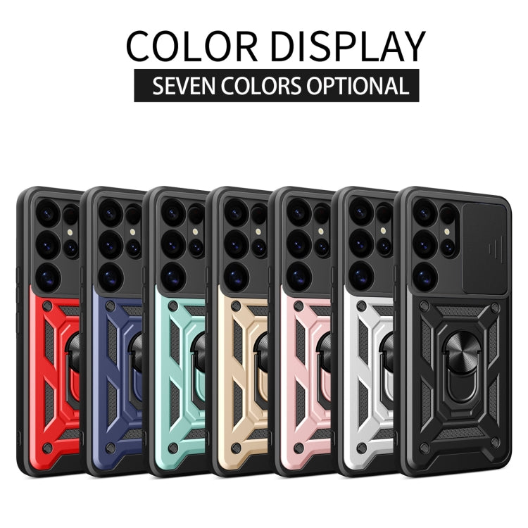 For Samsung Galaxy S25 Ultra 5G Sliding Camera Cover Design TPU+PC Phone Case
