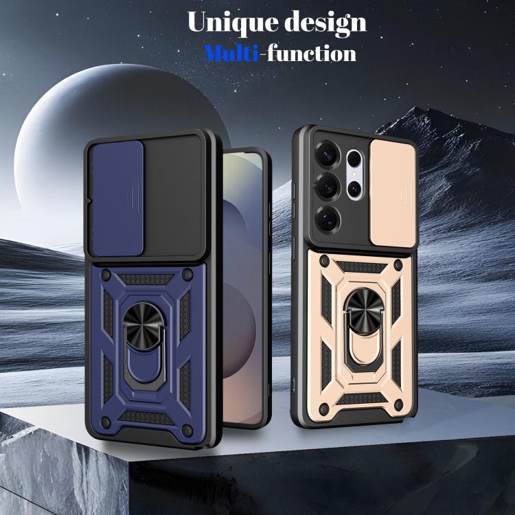 For Samsung Galaxy S26 Ultra 5G Sliding Camera Cover Design TPU+PC Phone Case