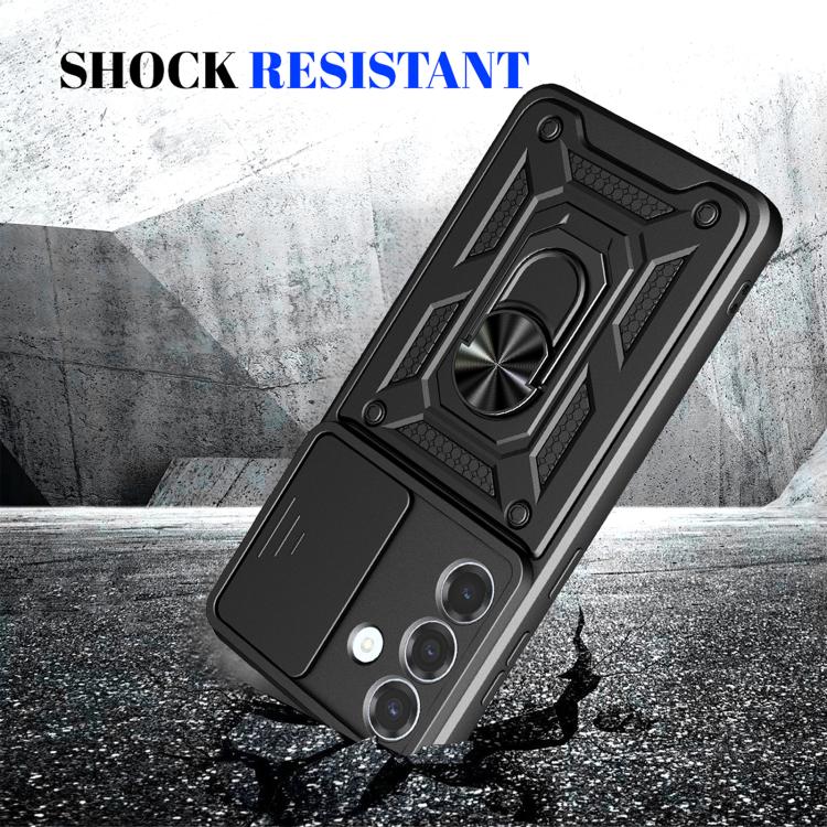 For Samsung Galaxy S26+ 5G Sliding Camera Cover Design TPU+PC Phone Case