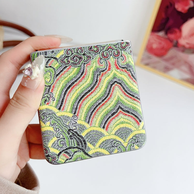 For OPPO Find N3 Flip Propitious Clouds Embroidery Full Coverage Phone Case