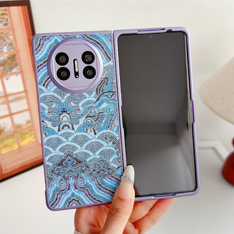 For Huawei Mate X3 / X5 Propitious Clouds Embroidery Full Coverage Phone Case