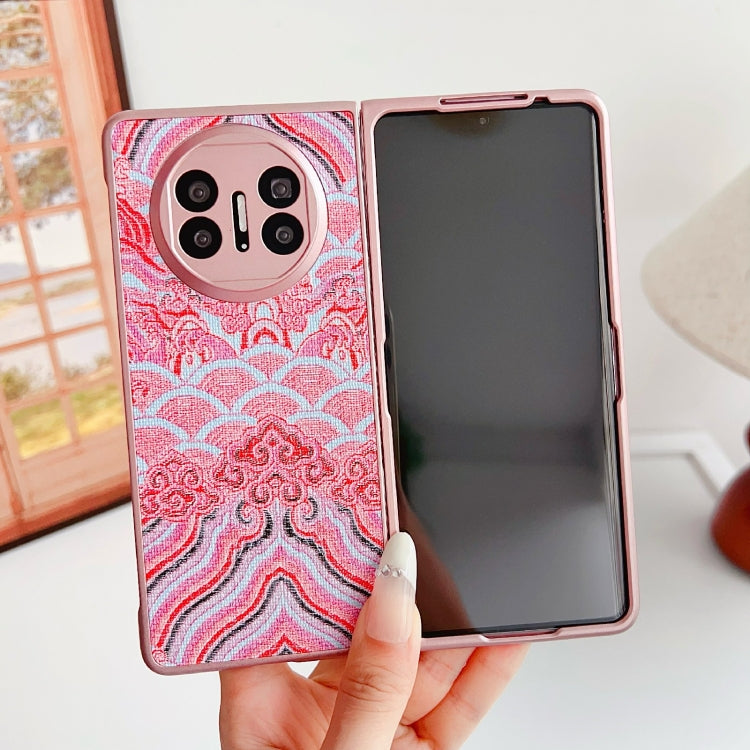 For Huawei Mate X3 / X5 Propitious Clouds Embroidery Full Coverage Phone Case