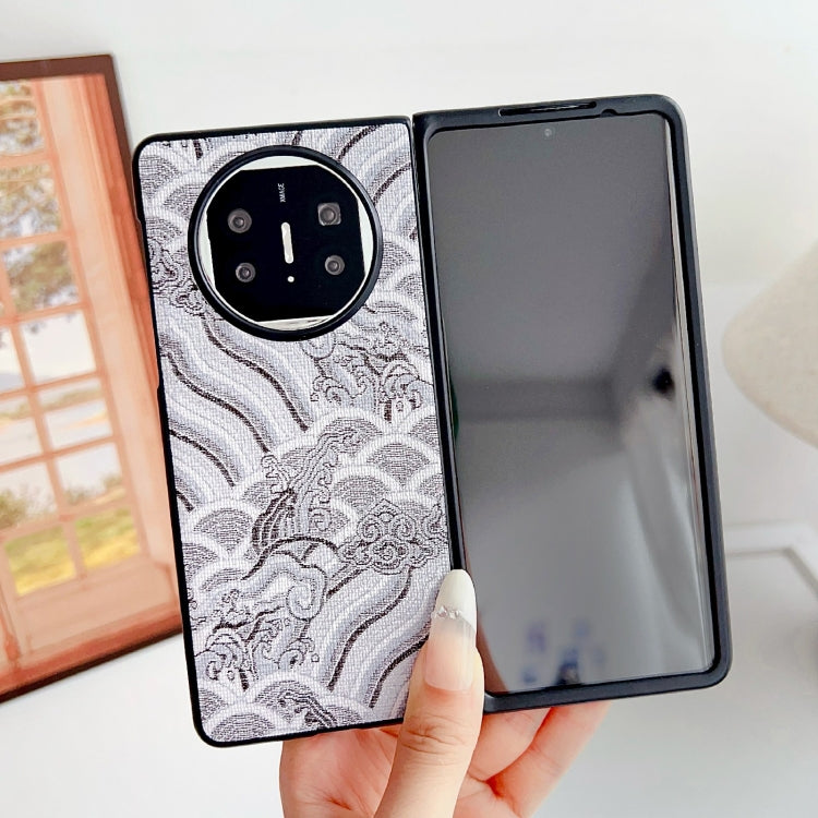 For Huawei Mate X3 / X5 Propitious Clouds Embroidery Full Coverage Phone Case