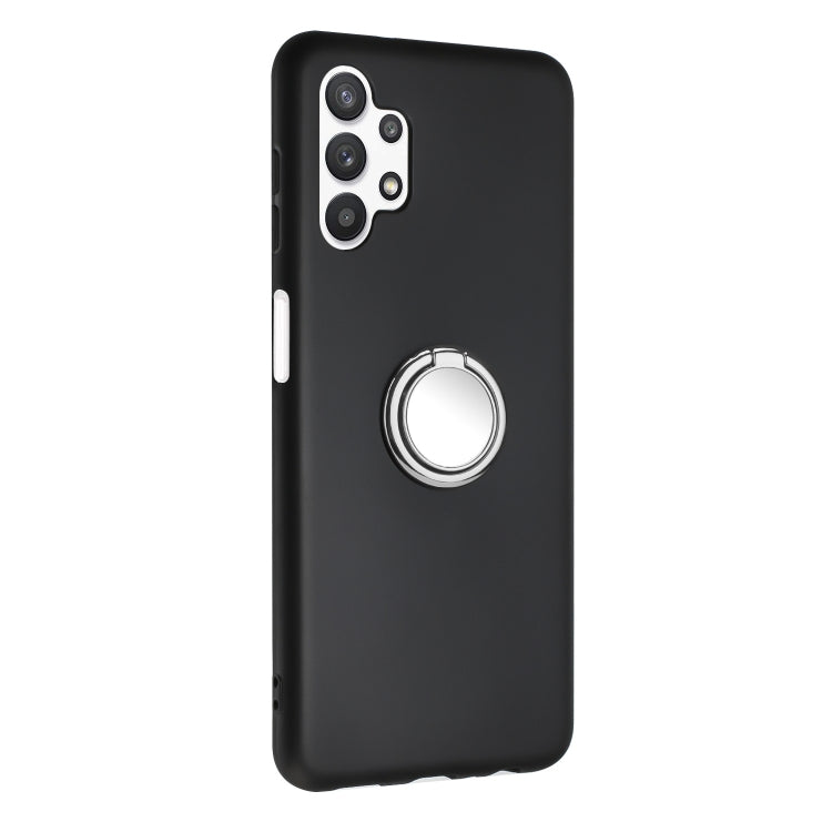 For Samsung Galaxy A13 4G / 5G Matte Ring Holder TPU Phone Case