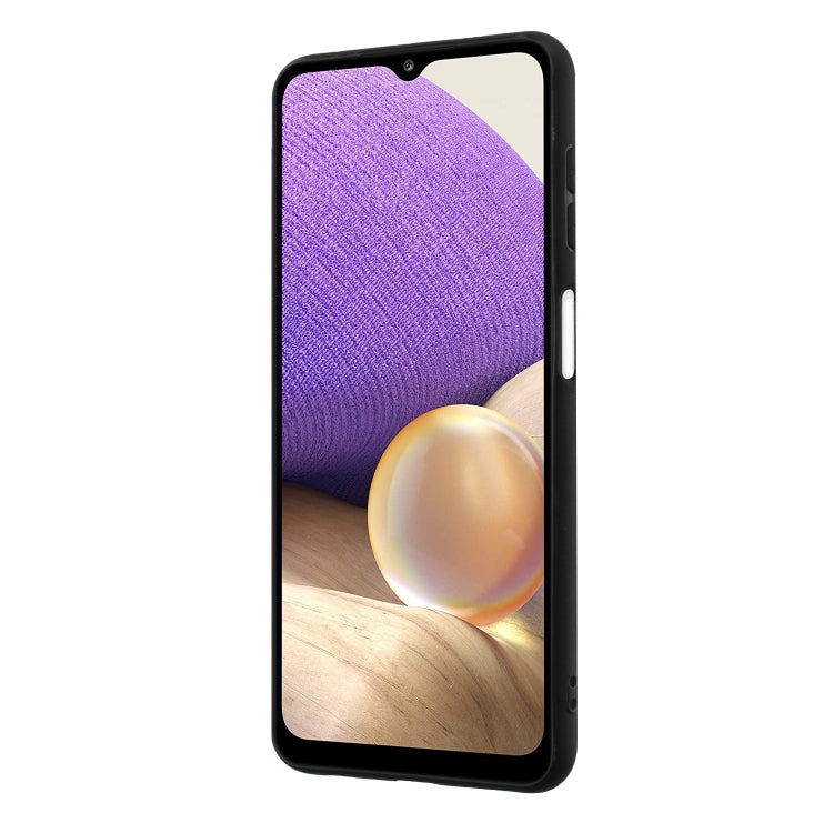 For Samsung Galaxy A32 5G Matte Ring Holder TPU Phone Case