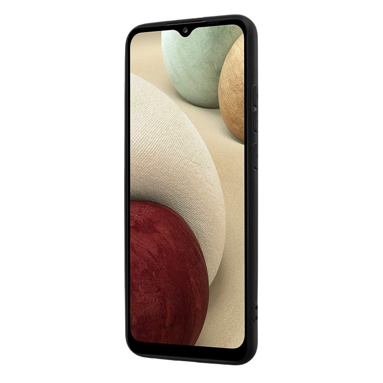 For Samsung Galaxy A22 5G Matte Ring Holder TPU Phone Case