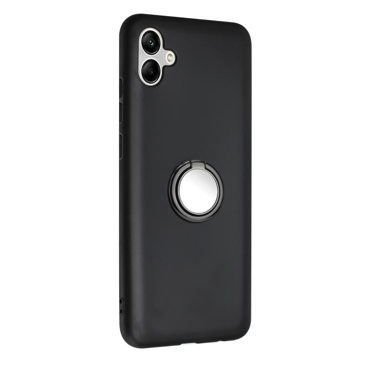 For Samsung Galaxy A06 5G Matte Ring Holder TPU Phone Case