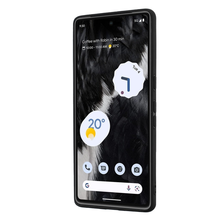 For Google Pixel 8 Pro Matte Ring Holder TPU Phone Case