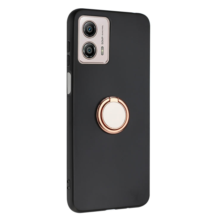 For Motorola Moto G53 / G13 / G23 Matte Ring Holder TPU Phone Case
