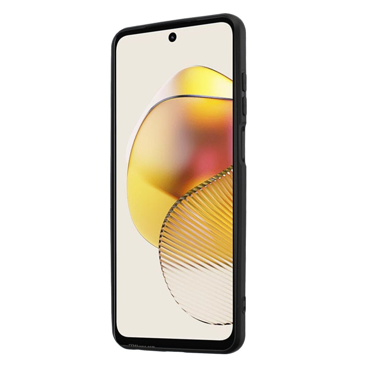 For Motorola Moto G73 Matte Ring Holder TPU Phone Case