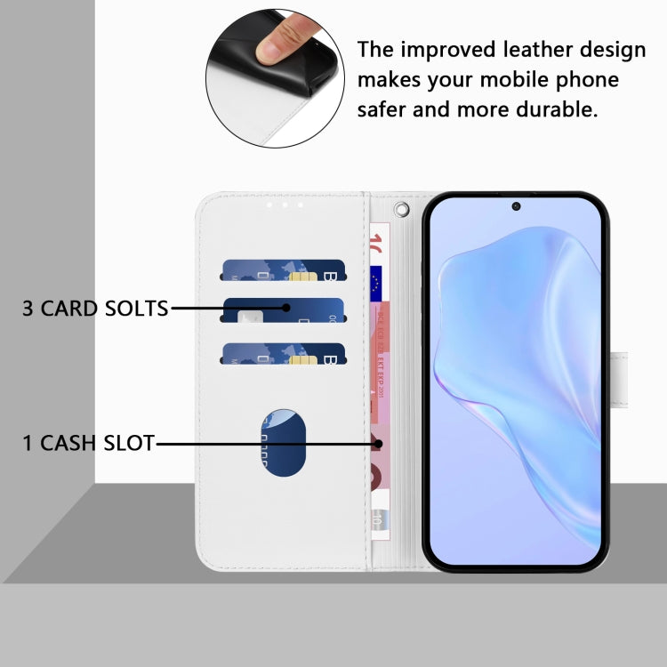 For Nokia C01 Plus / C1 2nd Edition Skin Feel Solid Color Leather Phone Case with Lanyard