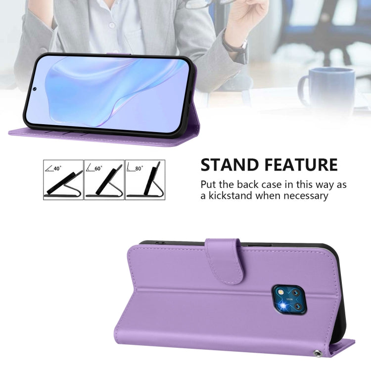 For Nokia XR20 Skin Feel Solid Color Leather Phone Case with Lanyard