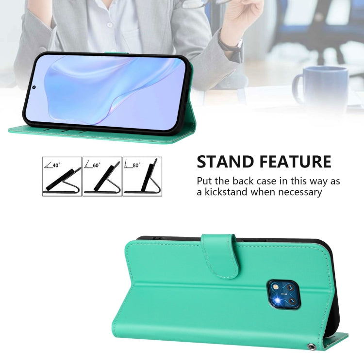 For Nokia XR20 Skin Feel Solid Color Leather Phone Case with Lanyard