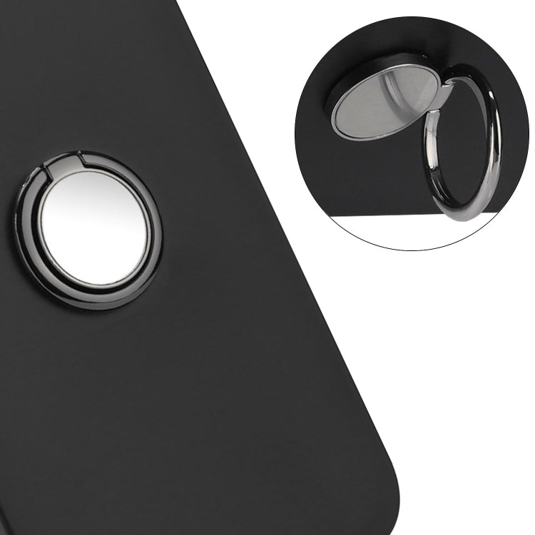 For OPPO A18 / A38 Matte Ring Holder TPU Phone Case
