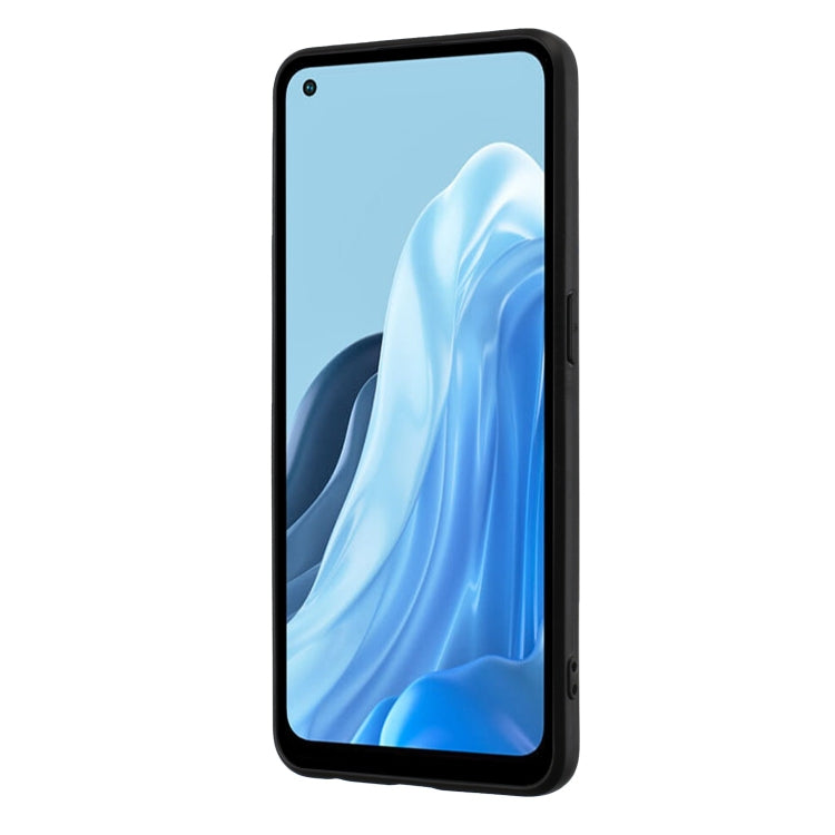 For OPPO Reno8 4G / Reno8 Lite / Reno7 Matte Ring Holder TPU Phone Case