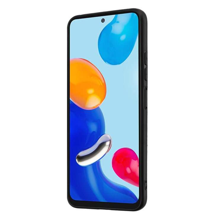 For Redmi Note 12 Pro 4G / 11 Pro Global Matte Ring Holder TPU Phone Case