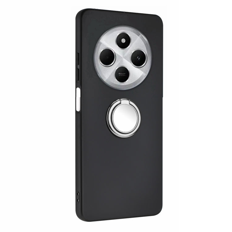 For Redmi 14C 4G Matte Ring Holder TPU Phone Case