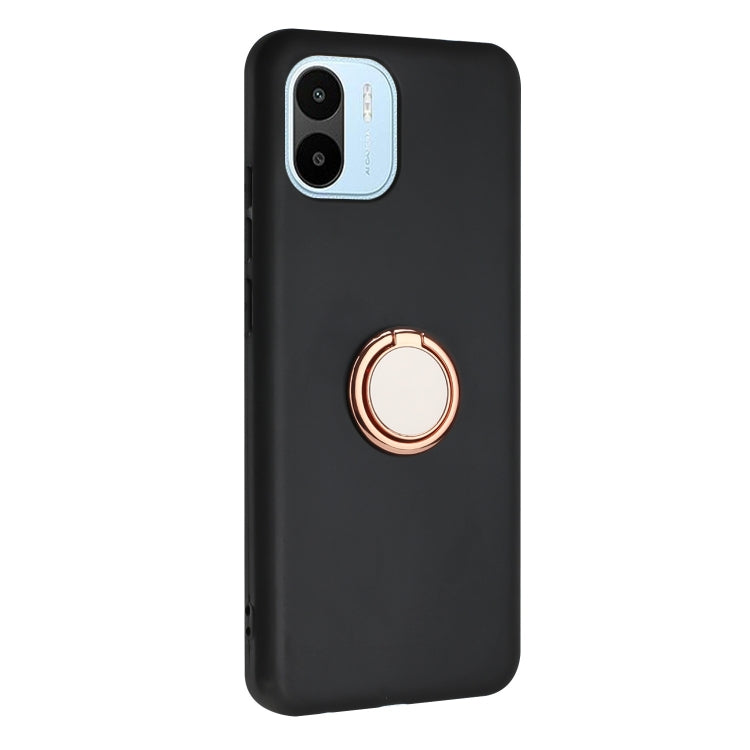 For Redmi A1 / A2 Matte Ring Holder TPU Phone Case