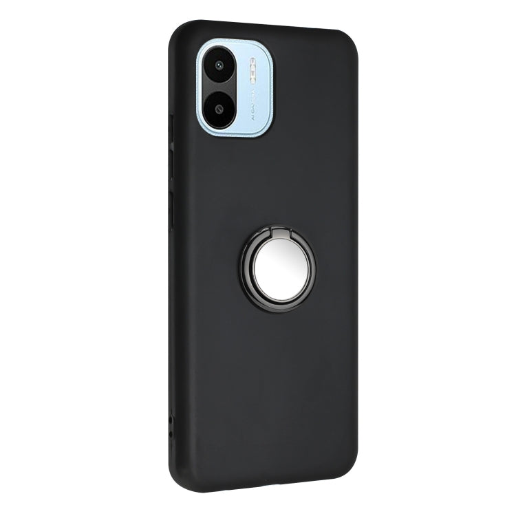 For Redmi A1 / A2 Matte Ring Holder TPU Phone Case